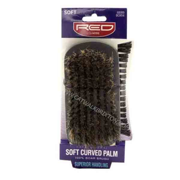 RED BY KISS | KISS SOFT CURVED PALM BOAR BRUSH BOR14