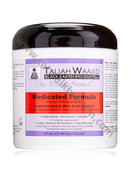 Taliah Waajid | Black Earth Products | The Strengthener Medicated 6.0 oz