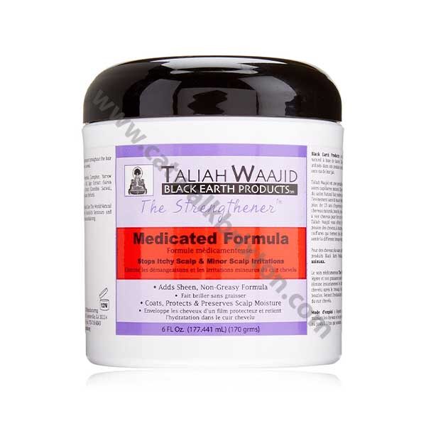 Taliah Waajid | Black Earth Products | The Strengthener Medicated 6.0 oz