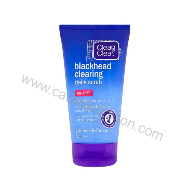 CLEAN & CLEAR | Blackhead Clearing Daily Scrub 150ml