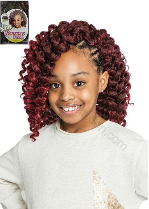 MANE CONCEPT/AFRI-NAPTURAL/KIDS BOUNCER CURLON BLOOM CURL 10″ (10 INCHES)