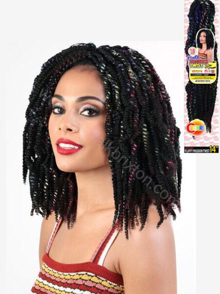 MOTOWNTESS | C14.PASSN | FLUFFY PASSION TWIST 14" (14 INCHES)