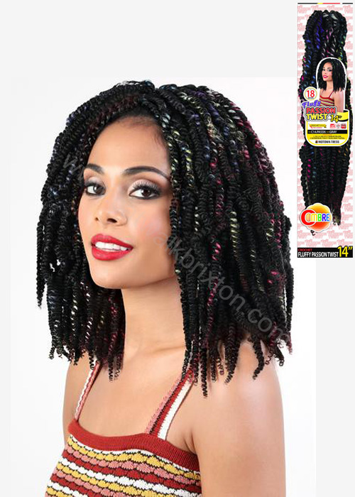 MOTOWNTESS | C14.PASSN | FLUFFY PASSION TWIST 14" (14 INCHES)
