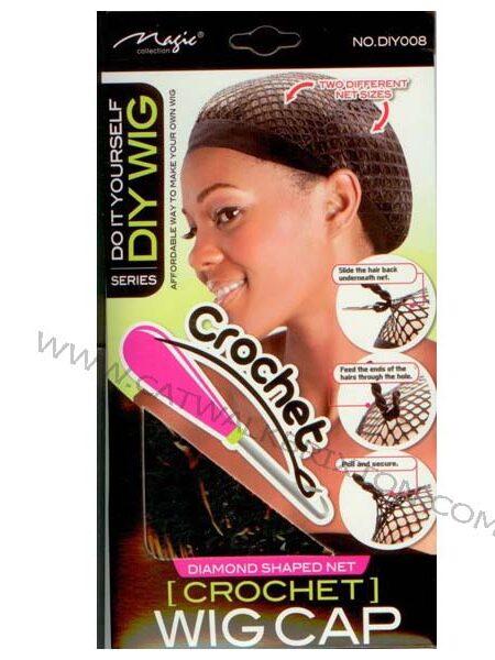MAGIC COLLECTION | DIY SERIES CROCHET DIAMOND SHAPED NET WIG CAP DIY008
