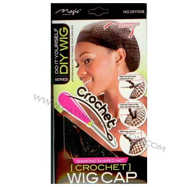 MAGIC COLLECTION | DIY SERIES CROCHET DIAMOND SHAPED NET WIG CAP DIY008