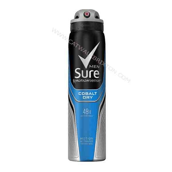 SURE | MEN 48H COBALT DRY ANTI PERSPIRANT DEODORANT SPRAY
