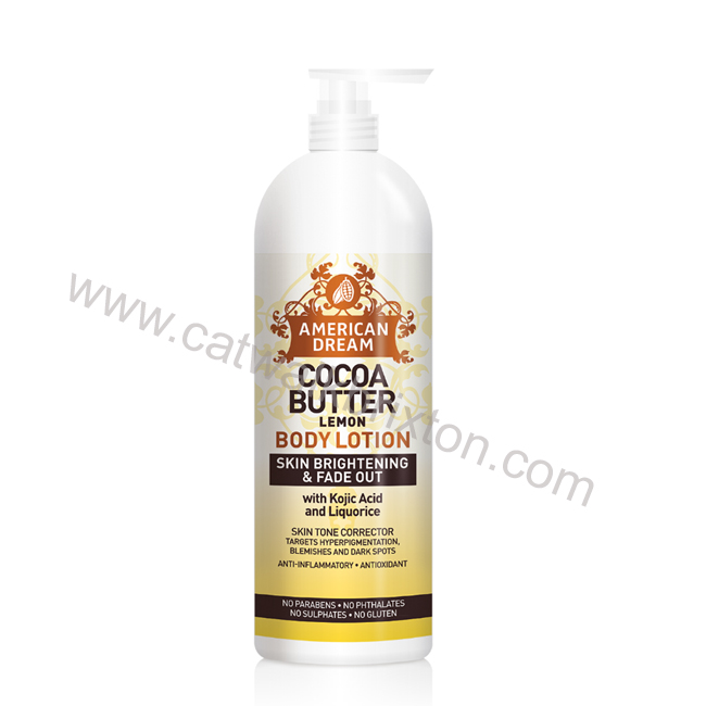 American Dream | COCOA BUTTER LEMON BODY LOTION 16OZ
