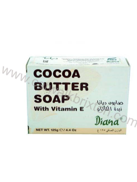DIANA | COCOA BUTTER SOAP WITH VITAMIN E 125G