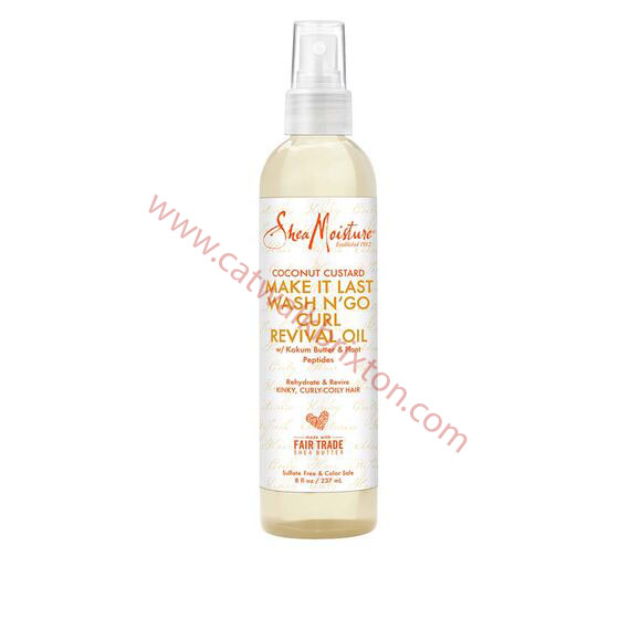 COCONUT CUSTARD MAKE IT LAST WASH N' GO CURL REVIVAL OIL