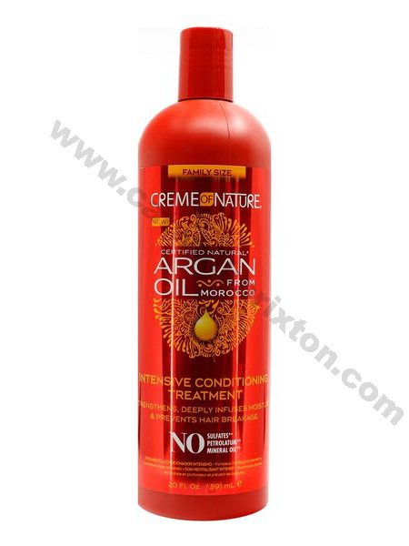 Crème of Nature | Argan Oil | Intensive Conditioning Treatment Family