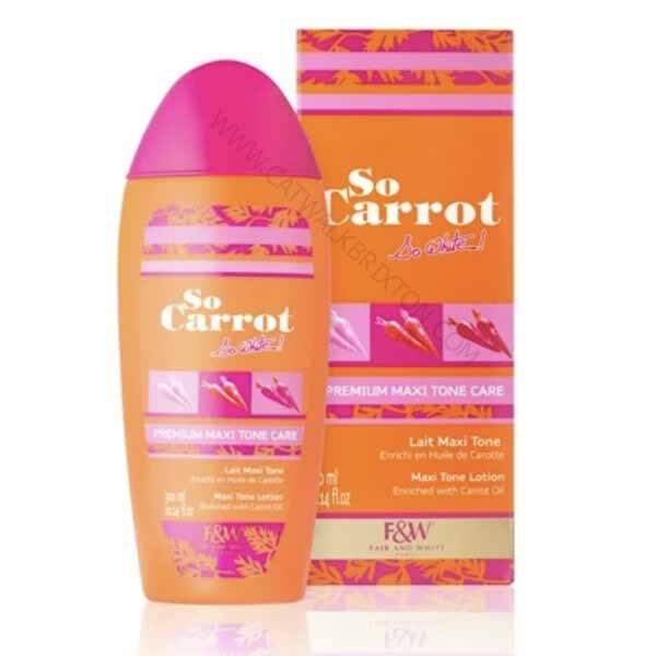 F&W | SO CARROT | PREMIUM MAXI TONE WITH CARROT OIL 300ML