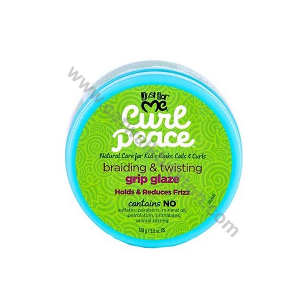Just For Me  | CURL PEACE | BRAIDING AND TWISTING GRIP GLAZE 5.5 oz