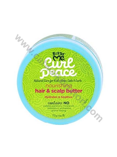 Just For Me  | CURL PEACE | NOURISHING HAIR AND SCALP BUTTER 4.0 oz