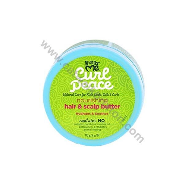 Just For Me  | CURL PEACE | NOURISHING HAIR AND SCALP BUTTER 4.0 oz