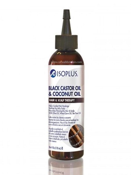 Isoplus | Black Castor Oil & Coconut Oil 4oz