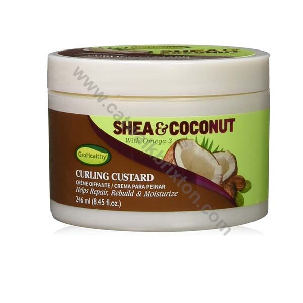 Sofn’Free | GroHealthy | Shea & Coconut | Curling Custard 8.45oz