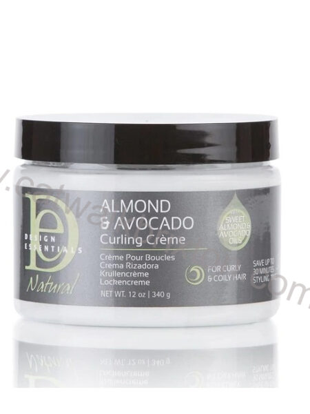 Design Essential | Almond & Avocado | Curling Crème 12oz
