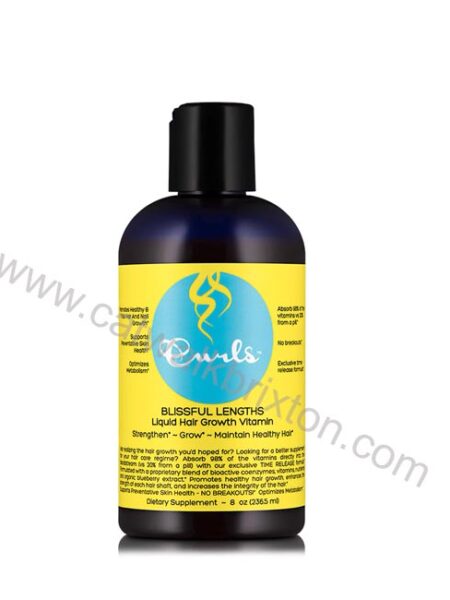 Curls | Blissful Lengths | Blueberry Liquid Hair Growth Vitamin (8oz)
