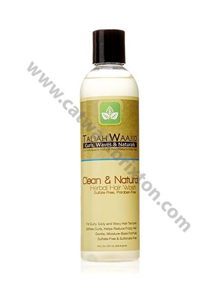 Taliah Waajid | Curls Waves Naturals | Clean & Natural Herbal Hair Wash 8.0 oz