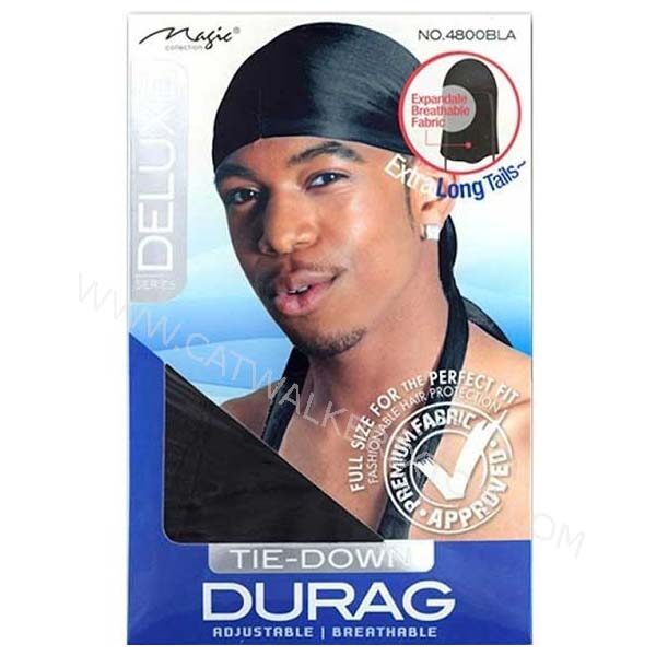 MAGIC COLLECTION | DELUXE TIE DOWN DURAG 4800BLA