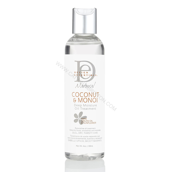 DESIGN ESSENTIAL | Coconut & Monoi | Deep Moisture Oil Treatment 4OZ