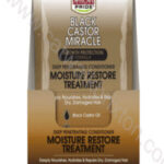 AFRICAN PRIDE | BLACK CASTOR MIRACLE | Black Castor Miracle Deep Penetrating Conditioner Moisture Restore Treatment 2oz