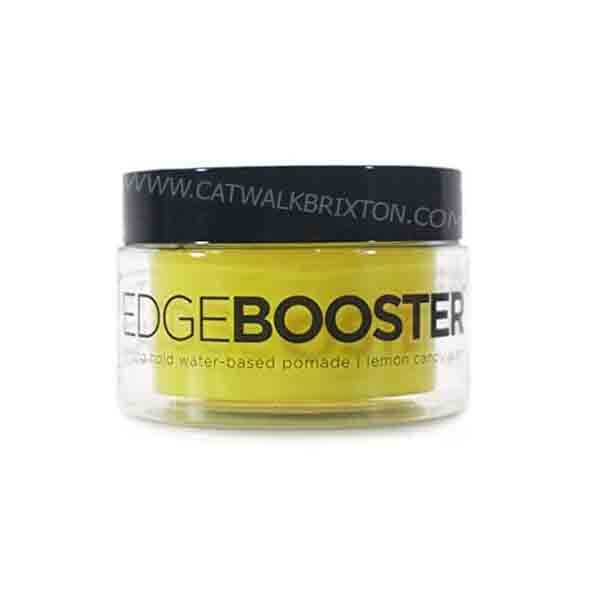 Style Factor | Edge Booster | Strong Hold Water-Based Pomade | Lemon Candy Scent 3.38OZ