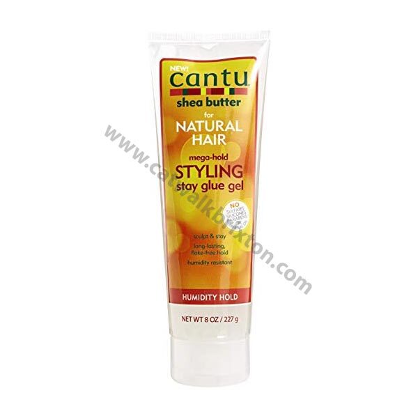 Cantu | Natural Hair | Extreme Hold Styling Stay Glue 8.0 oz
