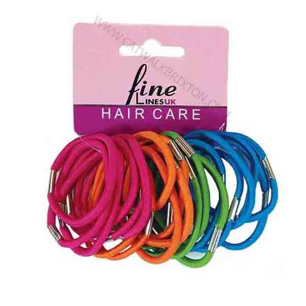 FINE LINES | UK PONYTAIL ELASTICS 24PCS