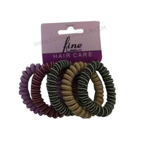 FINE LINES | UK SPIRAL BOBBLE 6009 ASSORTED 5PCS