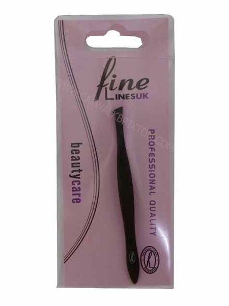 FINE LINES | UK TWEEZERS BLACK SLANTED 226-09
