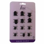 FINE LINES | UK MINI CLAW CLIPS 6202 ASSORTED 12PCS