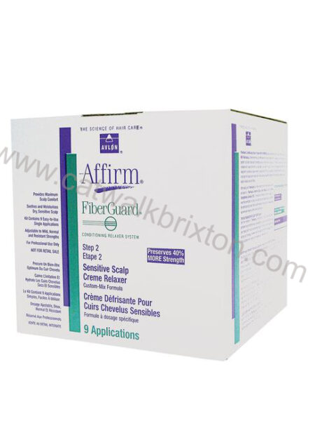 Affirm | Fiberguard | Sensitive Scalp Crème Relaxer (Step 2) 9 applications