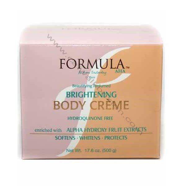 FORMULA | AHA BEAUTIFYING PERFUMED BODY CREME 500G