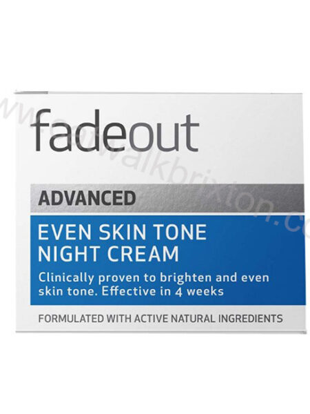 FADE OUT | ADVANCED NIGHT CREAM 50ml