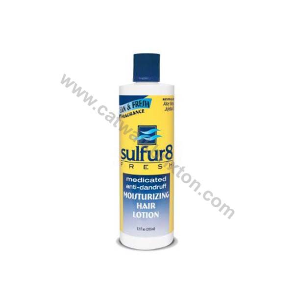 Sulfur8 | Fresh | Medicated Anti-Dandruff Moisturizing Hair Lotion 12.0 oz