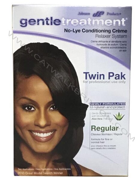 GENTLE TREATMENT | NO LYE CONDITIONING CREME TWIN PACK RELAXER SYSTEM REGULAR