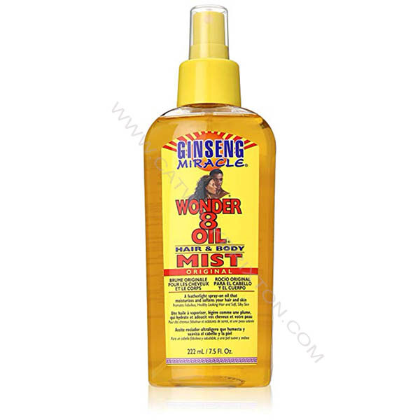 Ginseng Miracle | Wonder 8 Oil Hair & Body Mist (7.5oz)