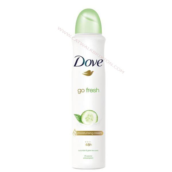DOVE | GO FRESH CUCUMBER AND GREEN TEA 48H ANTI PERSPIRANT SPRAY 250ML