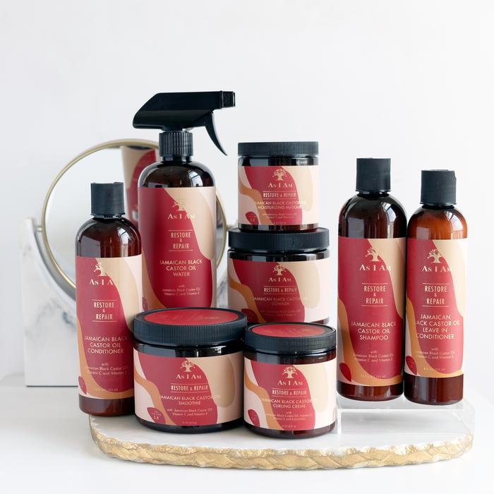 AS I AM | JAMAICAN BLACK CASTOR OIL |Moisturizing Masque 8 OZ