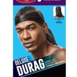 RED BY KISS | DELUXE DURAG BLACK HDU02