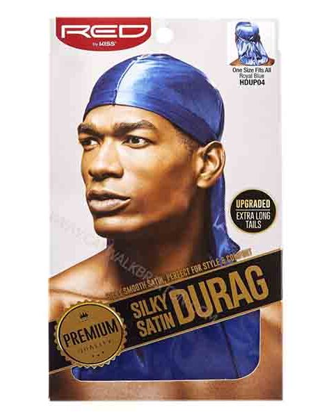 RED BY KISS | SILKY SATIN DURAG ROYAL BLUE HDUP04