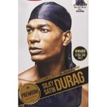 RED BY KISS | SILKY SATIN DURAG NAVY HDUP06