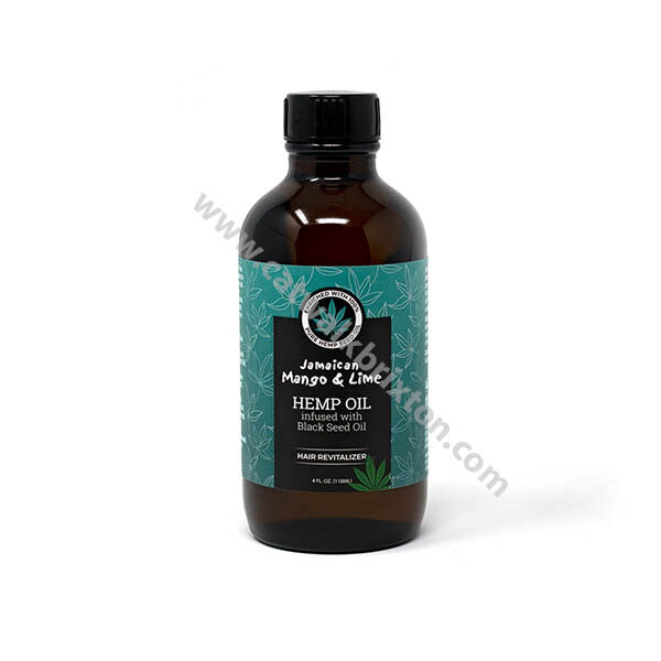 JAMAICAN MANGO & LIME | Hemp Infusion | Seed Oil infused with Black Seed Oil 4.0 oz