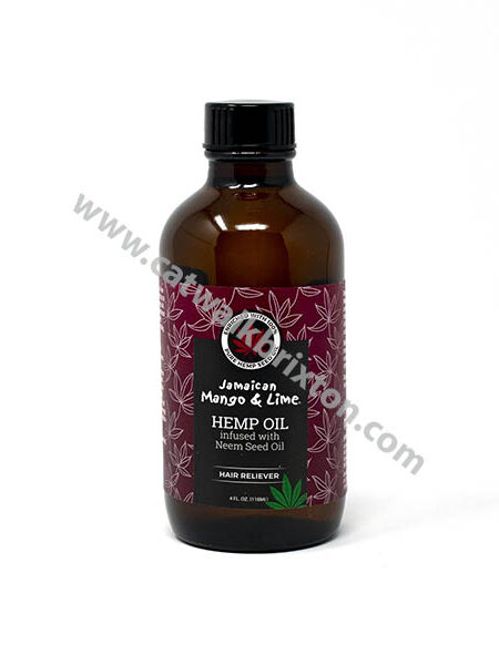 JAMAICAN MANGO & LIME | Hemp Infusion | Seed Oil infused with Neem Seed Oil 4.0 oz