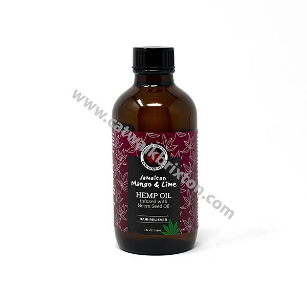 JAMAICAN MANGO & LIME | Hemp Infusion | Seed Oil infused with Neem Seed Oil 4.0 oz