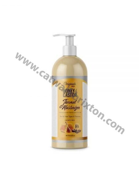 AFRICA'S BEST | Honey & Castor | Leave-In Conditioner 8.0 oz Thermal Moisturizer 6.0 oz