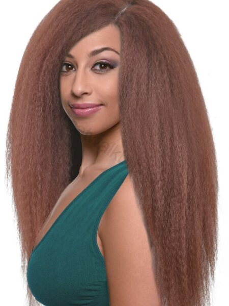 SLEEK | FASHION IDOL CLASSIC BRAZILIAN | HOT AFRO YAKI WEAVE 6PCS WITH CLOSURE