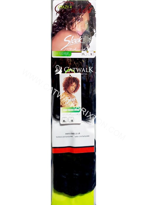 SLEEK | CRAZY 4 CURLS | JERRY FRENCH WEAVE 8" (8 INCHES)