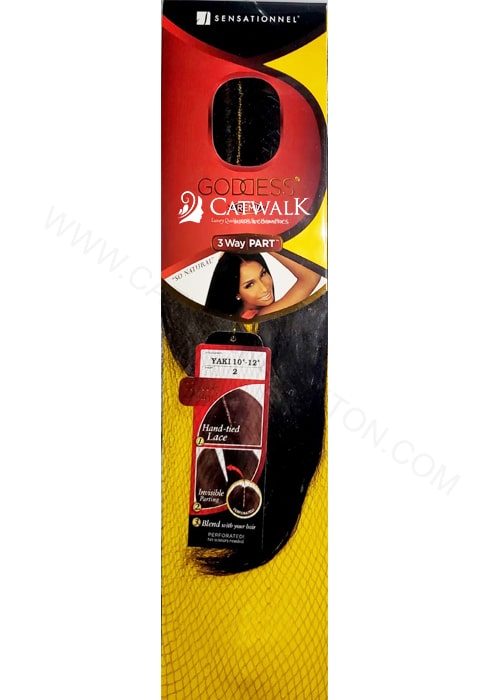 SENSATIONAL | GODDESS REMI | YAKI 3 WAY PART CLOSURE